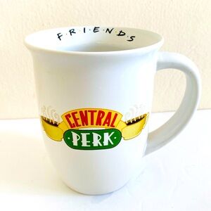 Friends CENTRAL PERK 16 oz Wide Rim Ceramic Coffee Mug Cup